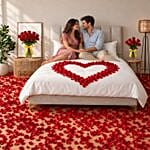 Velvety Surprise With Roses and Petals