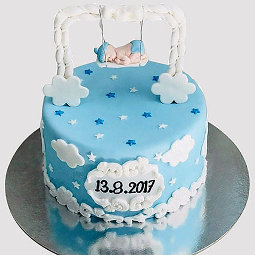 New Born Baby Designer Cake: Cake Delivery Jeddah