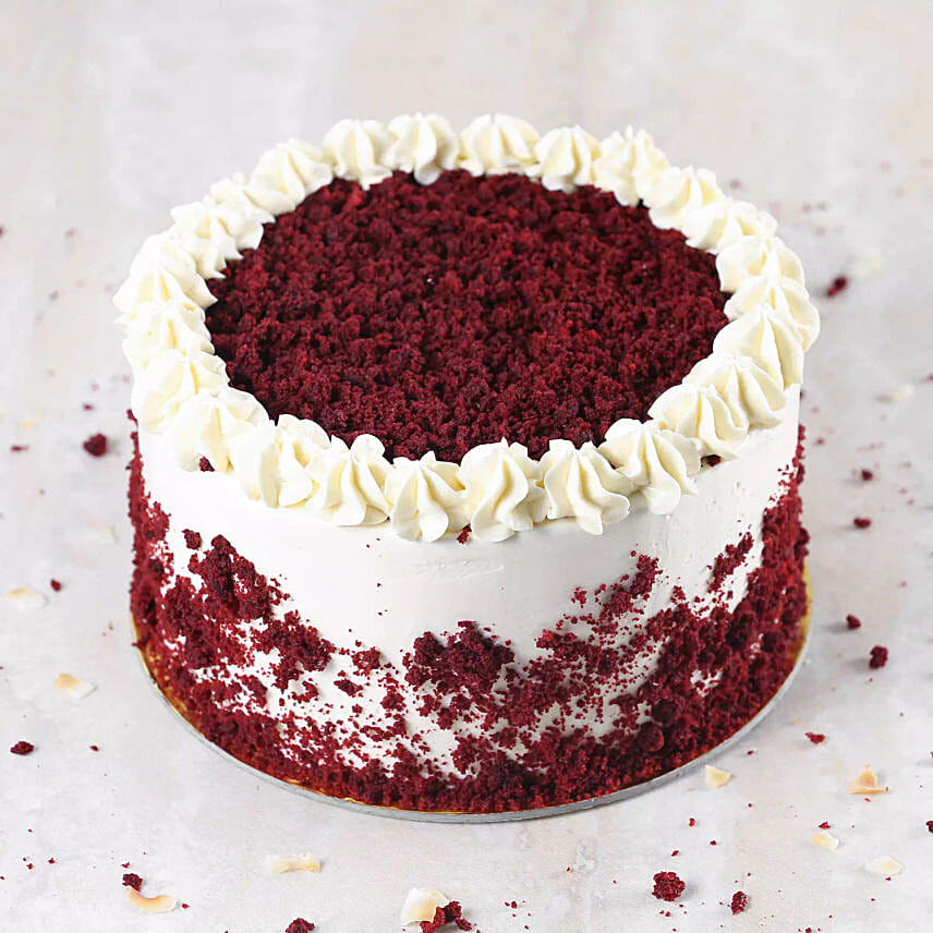 Creamy Red Velvet Cake: Send Cakes to Saudi Arabia