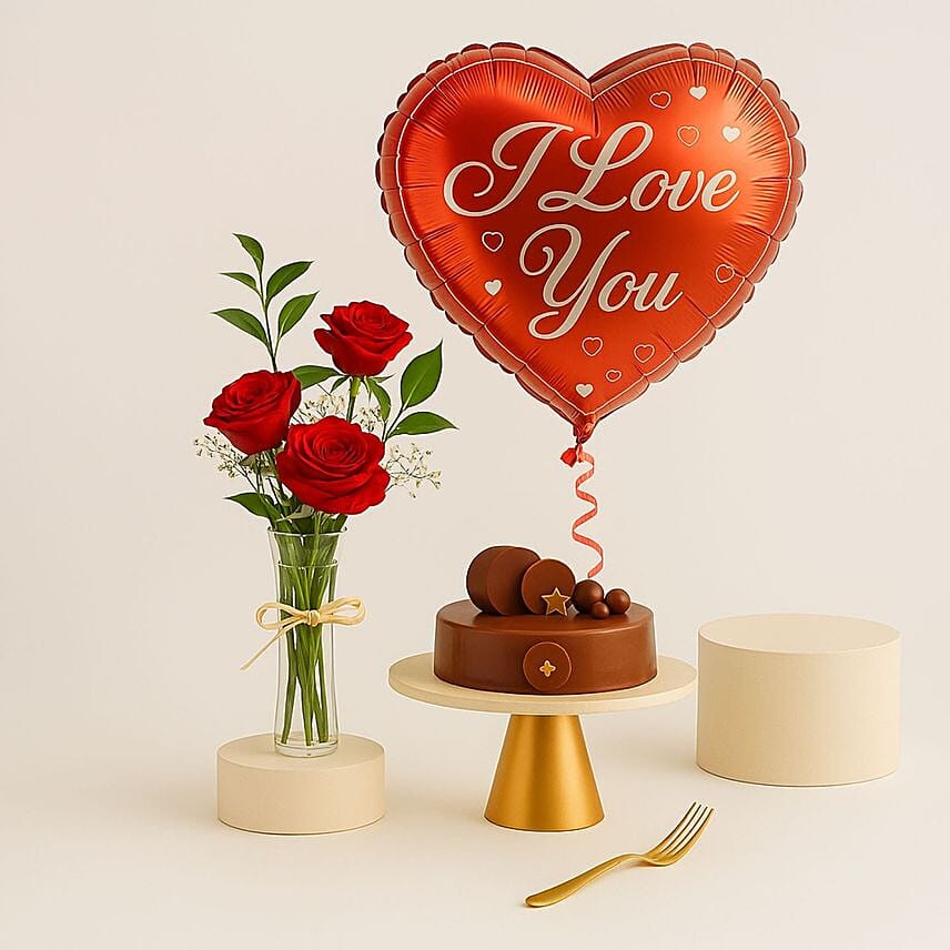Love You Surprise Gift Set: Send Anniversary Gifts to Saudi Arabia