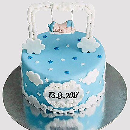 New Born Baby Designer Cake: 