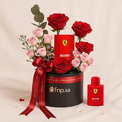 Ferrari Red Perfume For Men N Flower Boxes: 