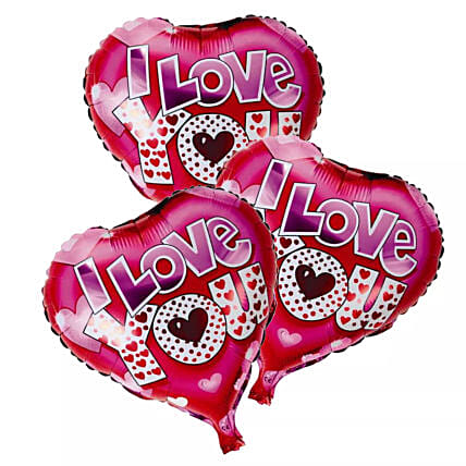 I Love You Foil Balloons: Send Balloons to Saudi Arabia