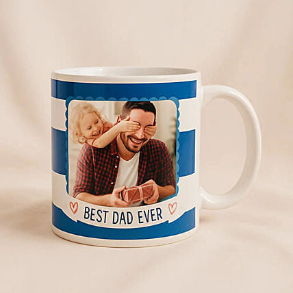 Personalized Mug For Best Dad Ever: Send Personalised Gifts to Saudi Arabia