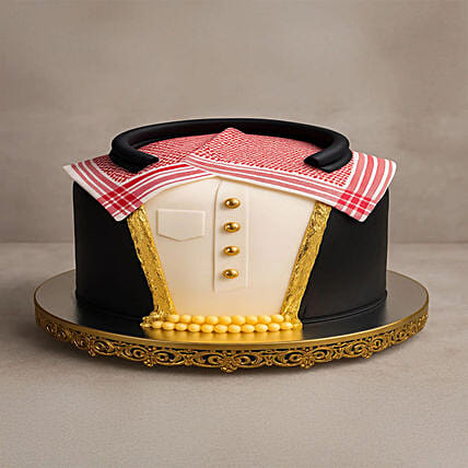 Saudi Thobe N Bisht Fathers Day Cake: Send Cakes to Saudi Arabia