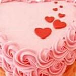 Delightful Heart Chocolate Cake Half Kg