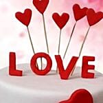 Love Special Chocolate Fondant Cake 1.5 Kg