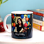 Personalised Birthday Balloons Mug