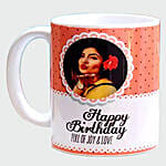 Red Roses Arrangement And Personalised Mug