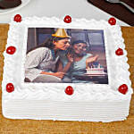 Tangy Pineapple Photo Cake For Mom 1.5 Kg