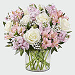 White Roses And Personalised Mug