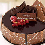 1 Kg Fudge Cake For Anniversary