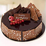 1 Kg Fudge Cake For Birthday