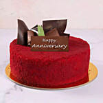 2 Kg Red Velvet Cake For Anniversary