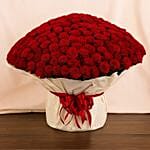 200 Red Roses Happiness Bouquet