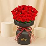 30 Red Roses Bouquet In New Elegant Sleeve