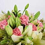 Asiatic Lilies & Carnations Mixed Bouquet
