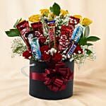 Baby Rose N Chocolates Premium Box