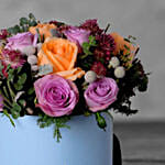 Beauty Of Mix Roses In A Box