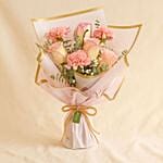 Beauty Of Pink Flower Bouquet