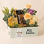 Birthday Godiva Chocolate Set N Rose Box