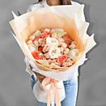 Blissful Mixed Roses Bouquet