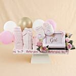 Bostani Chocolates N Baby Girl Gift Hamper