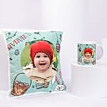 Cheerful Spring Personalized Cushion N Mug