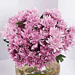 Chrysanths Charm Mothers Day Elegant Vase