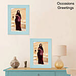 Classy Light Blue Photo Frame