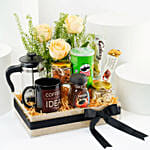 Coffee N Treats Rose Tray