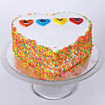 Colourful Love Cake 1 Kg