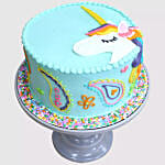 Colourful Unicorn Red Velvet Cake 2 Kg