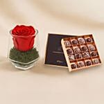 Eternal Charm Forever Rose N Truffle Box
