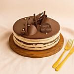 Fancy Chocolate Coffee Cake