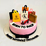 Fashionable Large Vanila Cake