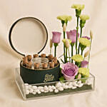 Feel Good Tea Leather Box N Flower Tray