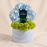 Flower Box N Davidoff Cool Water Intense For Men 75ML