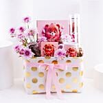 Flower Gift Set N Chocolate Box