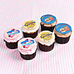 Friendship Day Cupcakes Box Of 6
