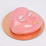 Gentle Love Heart Shape Cake 1 Kg