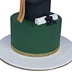 Graduation Red Velvet Cake