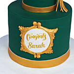 Green Hat Red Velvet Cake