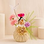 Guess Girl Edp Perfume For Women In Elegant Pink Rose Bowl