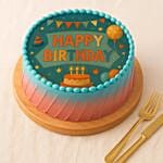 Happy Birthday Festive Cake 500 Grams