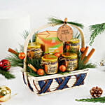 Happy Holiday Tea N Treats Basket