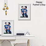 Happy Memories White Photo Frame