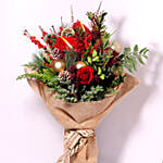 Holiday Theme  Flower Bouquet