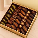 Hydrangea Bouquet With Bateel Palm Gift Set