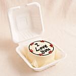 I Love You Mini Cake